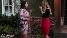 Aj Applegate And Angela White In Cant Move On From Her Ex