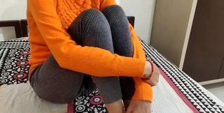 Indian Step Daughter Seduces Her Step Father for Sex and Blowjob with Dirty Talks