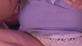 TEASING this wet pussy until I CUM, hard, all over my DILDO and LUSH toy