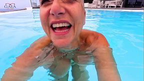 344 | MILF UNDERWATER ANAL CREAMPIE PROLAPSE