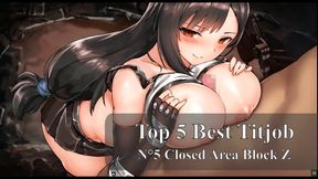 Top 5 - Best titjob in video games compilation ep.1