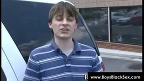 Blacks Thugs Breaking Down Sissy White Boys Hard 14