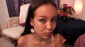 She gets cum all over her face and plenty down her throat with the facial cumshot