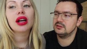 Tormented by RED cheeks "suckings" WMV