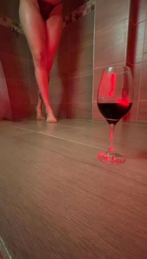 Wine and something else🍷🔥