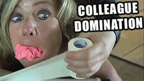 Dakkota & Irene in: OMG! My Colleague Is A Dominatrix!!! (FULL BONDAGE EXPERIENCE) (mp4)