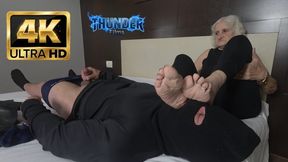 #7 - Judith, a 82 Year Old Woman with Wrinkled Soles and Very Smelly Feet - 4K FULL VERSION