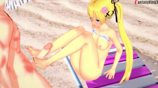 Marie Rose bikini Fucking on the beach - 3 - DOA - Full & POV on Patreon: Fantasyking3