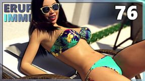 Scorching lesbians ravage bikinis in a steamy &mdash;  sultry #76 eruption
