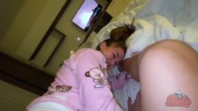 Petite 18yo Alaska-Young craves a big hairy dick to taste her hairy pussy