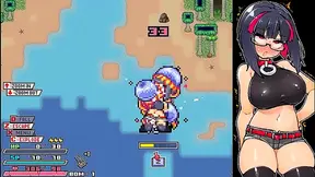 Curvy Hentai Goddess Rides Massive Dick from Behind till Exhausted