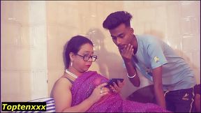 teen boy hot amazing sex with hot milf aunty! indian aunty sex