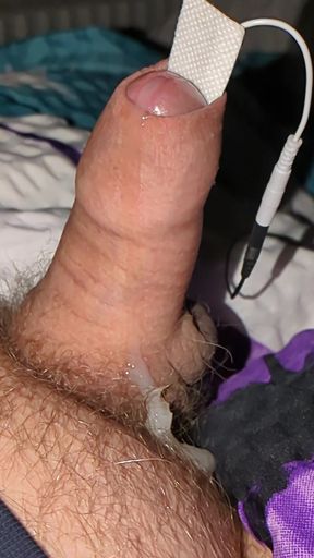 Cumshot with Estim 3