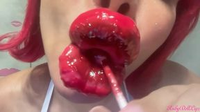 XXXL Lips+Cherry Mini Pop