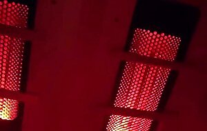 Hoesomefun, busty milf got fucked doggystyle in sauna