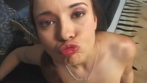 jersey jaxin blowjob and cowgirl cumshot from dirty harry