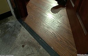 TS with gf anal fuck security guard