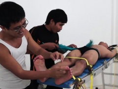 Asian Boy Lance Tied and Tickled