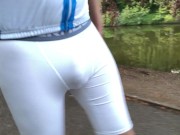 early morning Walk in Compression Shorts