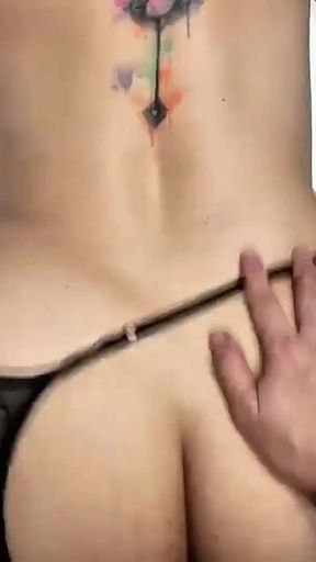 I came on the face and then in the ass of this hottie with a big ass   Clip 1