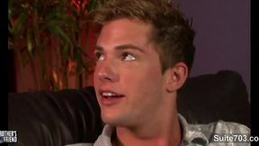 Hungry Gay Guy Deepthroats and Gets Ass Pounded by Thick Dick