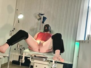 I'm gonna bang your butthole on the gynecological chair