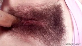 Playing with My Hairy Pussy