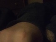 Rubbing my massive hard cock whilst searching for a date on Tinder