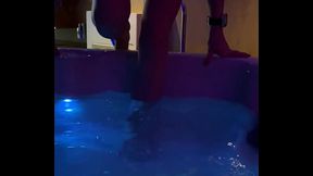 Ma rentr&eacute_e dans le jaguzzi bisous mes loulous