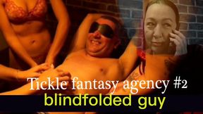 Tickle fantasy agency 2 - A man hires a specialized agency to fulfill his tickling fantasy: being tied up, blindfolded, and tickled simultaneously by three experts woman - foot tickling, armpit tickling, upperbody tickling, male tickling, male feet