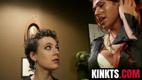 Busty Aspen Brooks blasts massive cum on slim Lilith Luxes face