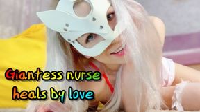 GIANTESS: Nurse giantess Mia Mimi heals by love(720p)