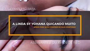 sy yohana e amanda borges se pegam gostoso ate nos bastidores