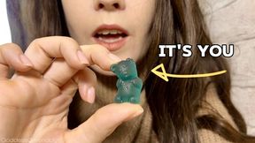 The Giantess and Her Vape: Adventures with a Gummy Bear