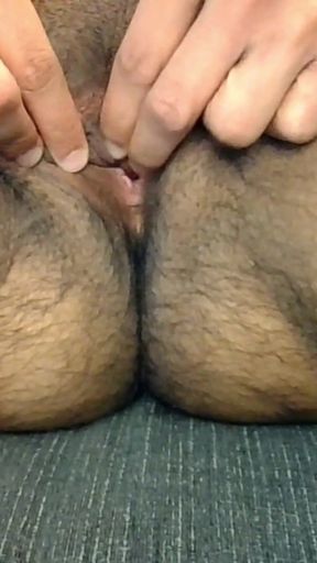 Emotional moment from &quot;FTM Playing and Self Fucking With His Cock&quot;