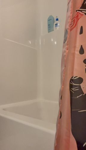 You Watch Me Cum in the Shower