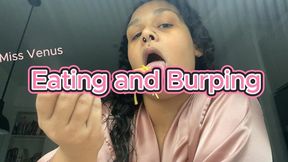 Eating and Burping