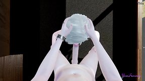 Intimate pov encounter: femboy osuke gives a sensual blowjob and gets creampied