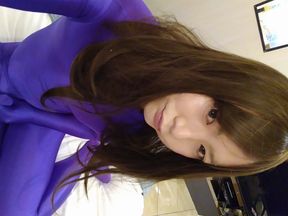 Japanese cd masturbate and wearing bodysuit