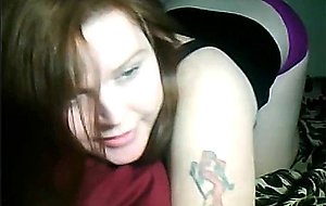 Teen tranny solo on cam