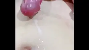 White Body Explodes in Intense Solo Gay cumshot Scene