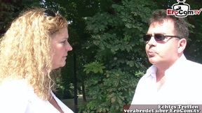 Ältere hängetitten hausmutti von der straße geknallt