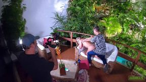 bastidores da gravacao da estrela porno - luna oliveira - gustavo bueno - binho ted - sandro lima