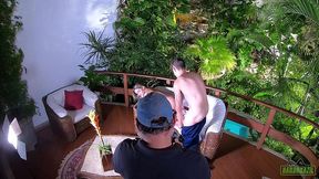 bastidores da gravacao da estrela porno - luna oliveira - gustavo bueno - binho ted - sandro lima