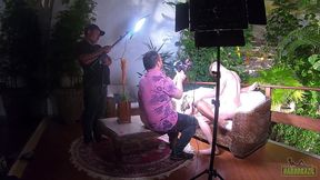 bastidores da gravacao da estrela porno - luna oliveira - gustavo bueno - binho ted - sandro lima