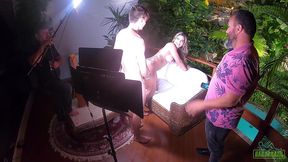 bastidores da gravacao da estrela porno - luna oliveira - gustavo bueno - binho ted - sandro lima