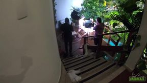 bastidores da gravacao da estrela porno - luna oliveira - gustavo bueno - binho ted - sandro lima