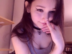 Busty Emo immature private webcam toying