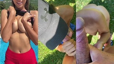 Perfect Ass fitness Teen gets facial after yoga class