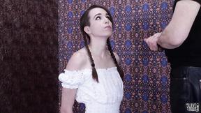 ”Restrained teen gets throat ravaged”